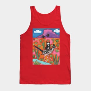 The Roadrunner and Cat Friend Tank Top